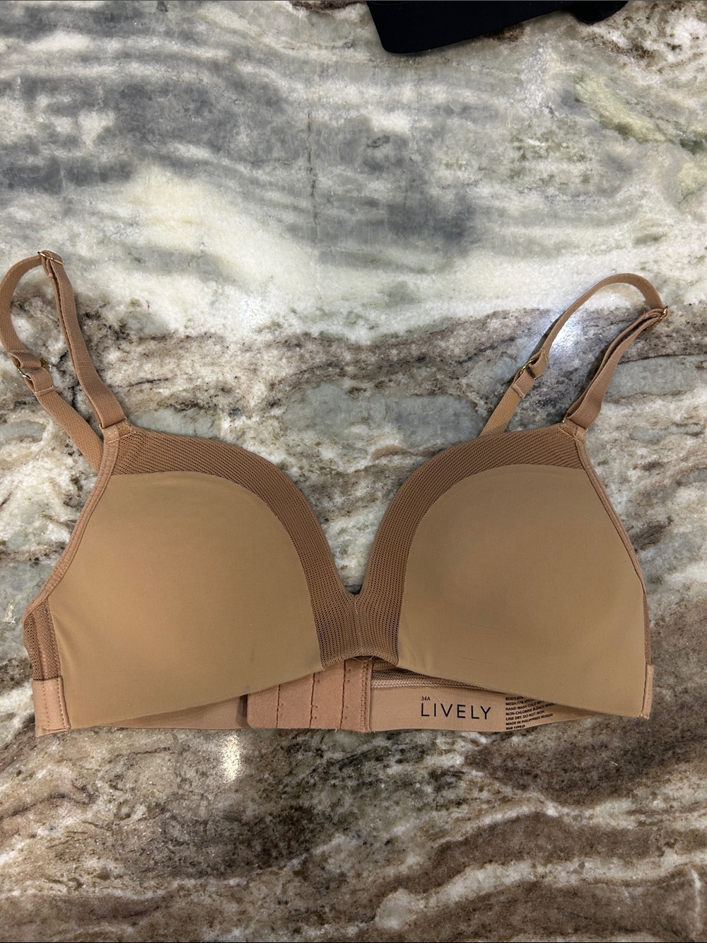 Lively Nude/Tan Seamless T-Shirt Bra